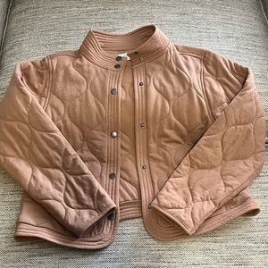 Z Supply Redwood Quilted Jacket, Color: Saddle, Size: Small